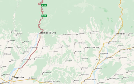 Orasul Novaci centru de transhumanta